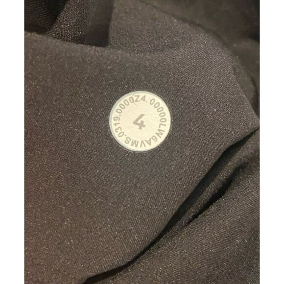 Lululemon On The Fly Crop Pants Black Size 4 - Picture 4 of 4